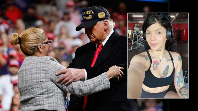 WATCH: Angel mom at Trump swing state rally makes impassioned plea after daughter’s murder