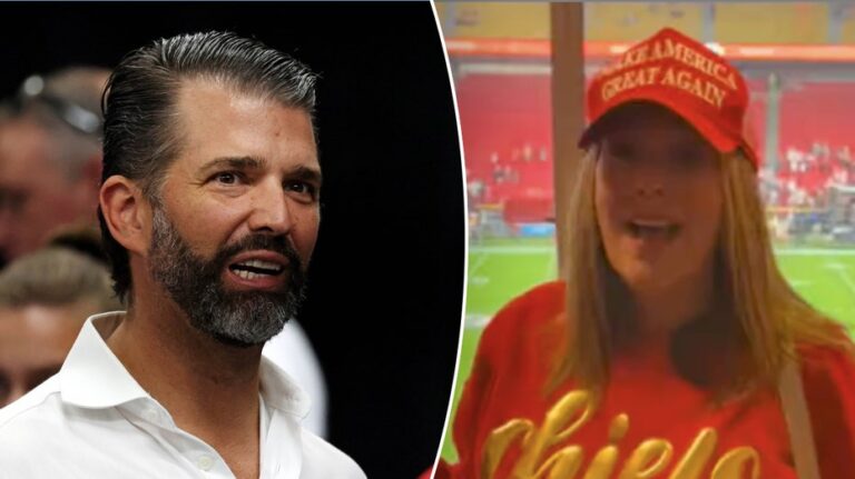 Donald Trump Jr praises Patrick Mahomes' mom for support: 'Let's go America'