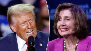 Trump slams Pelosi as 'evil, sick, crazy,' but stops short of profanity: 'It starts with a B'