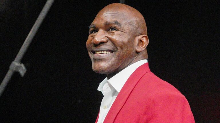 Boxing great Evander Holyfield floats trilogy fight with Mike Tyson