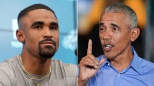 Eagles' Jalen Hurts wouldn't golf with Obama and made a disputed excuse why: 'he didn't want these problems'