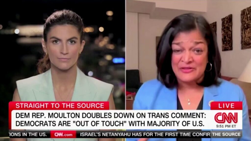 Rep. Jayapal calls fellow Democrat's concern the party was too focused on trans issues 'offensive'