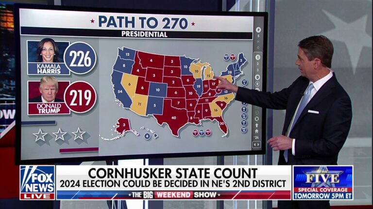 How 'blue wall' battleground states could decide the 2024 presidential race