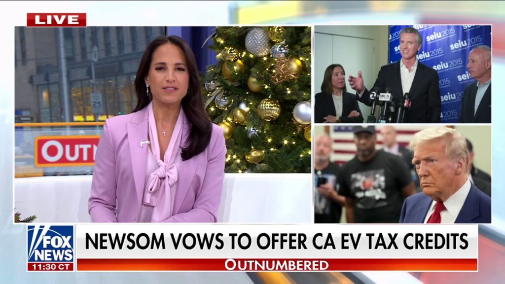 Newsom threatens to take action against Trump admin over EV tax credit