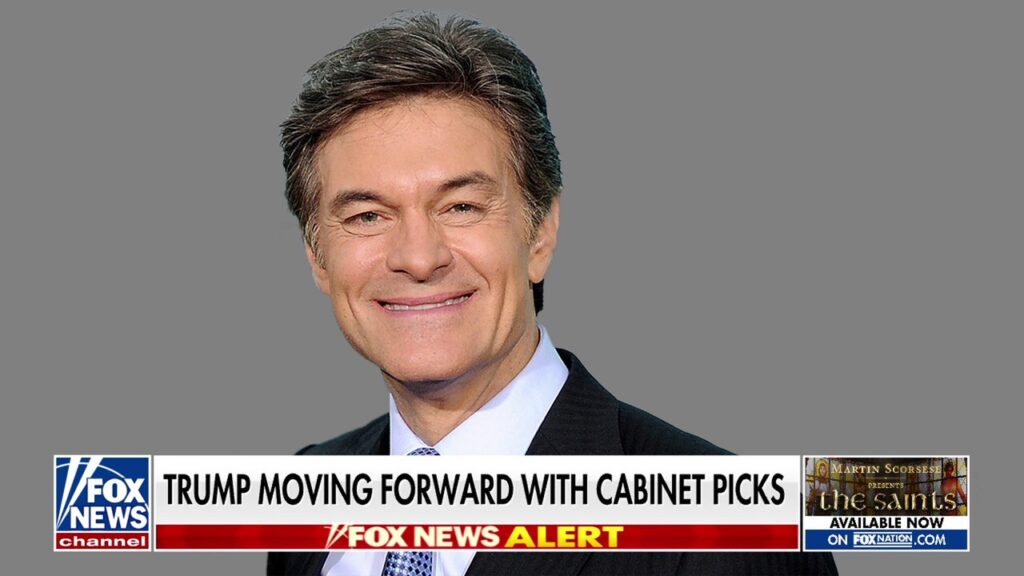 Trump wants Dr. Oz  to be CMS administrator