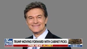 Trump wants Dr. Oz  to be CMS administrator