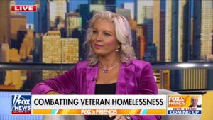 Retired Marine meets with homeless veterans across the nation