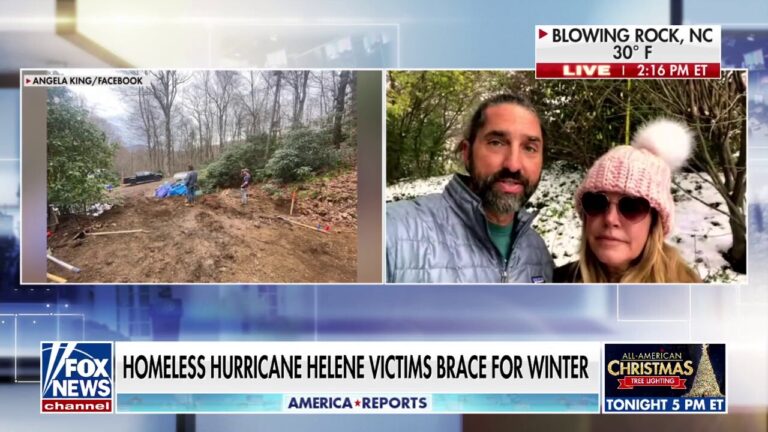 Helene survivors await help as they prepare for winter