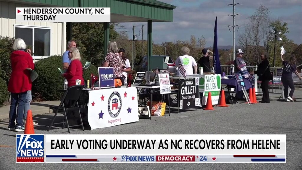 Concerns over poll site access linger in NC after Hurricane Helene