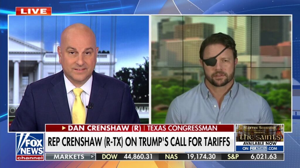 Rep. Dan Crenshaw says Trump's tariffs serve as a ‘negotiation strategy’