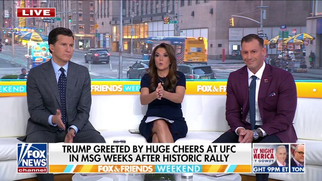 Trump met with massive cheers at UFC fight in MSG: ‘This was a moment’