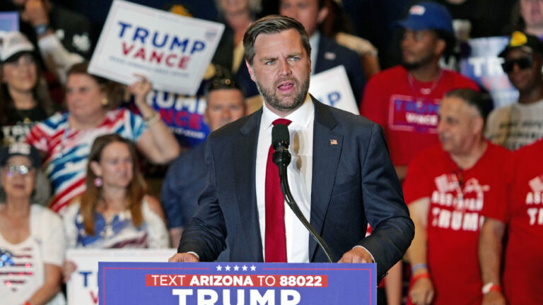 WATCH LIVE: JD Vance rallies supporters in battleground Arizona