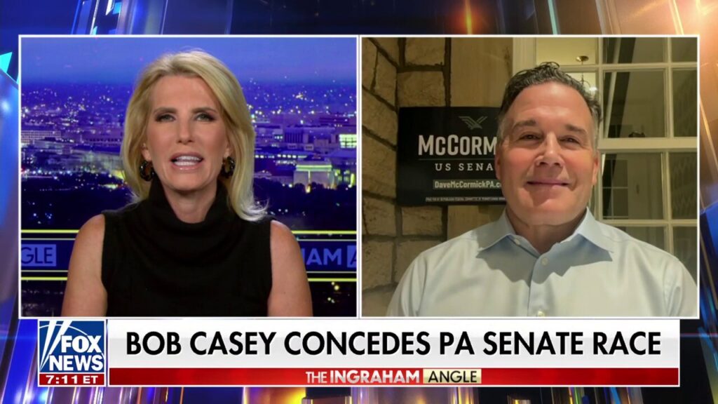 Dave McCormick speaks out after Bob Casey's official concession