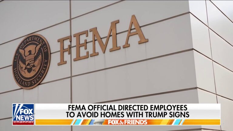 FEMA admin to face grilling from Congress on orders to avoid houses with Trump signs