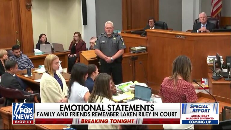 Laken Riley's family and friends testify in court as killer is sentenced