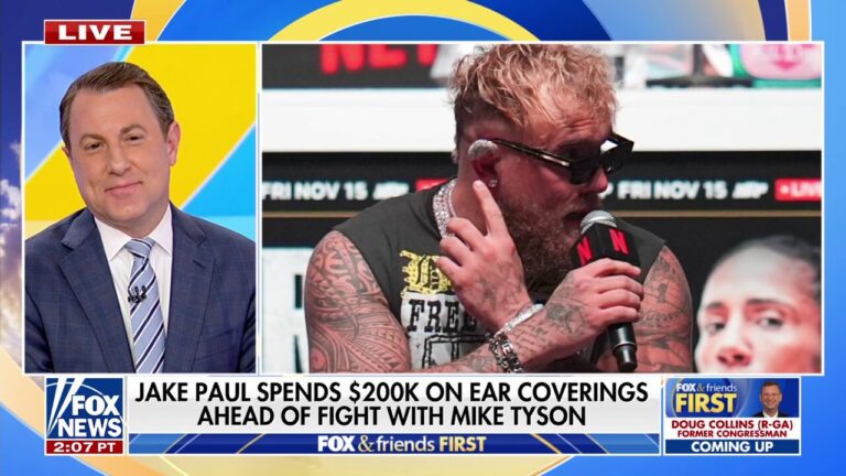 Jake Paul spends $200K on ear coverings ahead of Mike Tyson fight