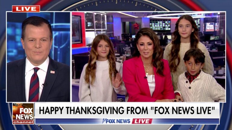 Happy Thanksgiving from 'Fox News Live'