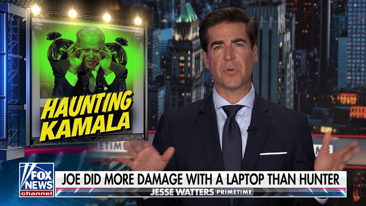 Somehow Biden did more damage with a laptop than Hunter: Watters