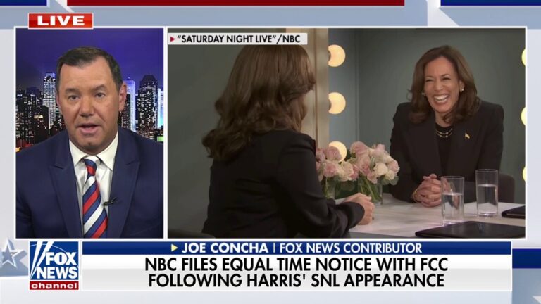 NBC accused of 'media bias' stemming from Kamala Harris' 'SNL' appearance