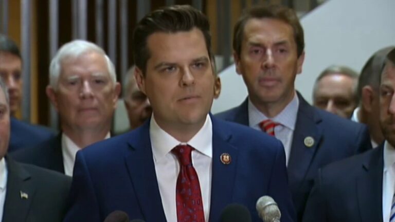 Trump nominates Matt Gaetz as attorney general: 'Will end weaponized government'