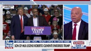 Trump lands endorsements from Joe Rogan, son of MLB legend Roberto Clemente