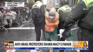 Anti-Israel protesters threaten to derail Macy's Thanksgiving Day Parade