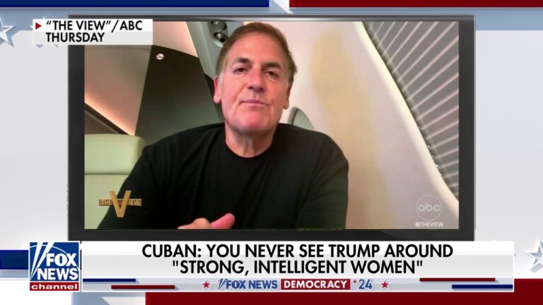 Mark Cuban slammed for 'ridiculous insult' about women supporting Trump