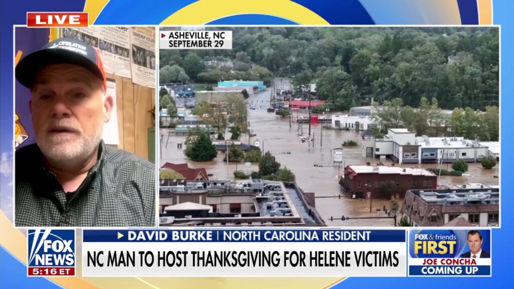 NC resident to host Thanksgiving for thousands of Hurricane Helene victims