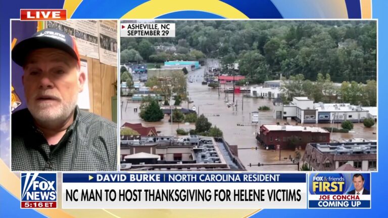 NC resident to host Thanksgiving for thousands of Hurricane Helene victims