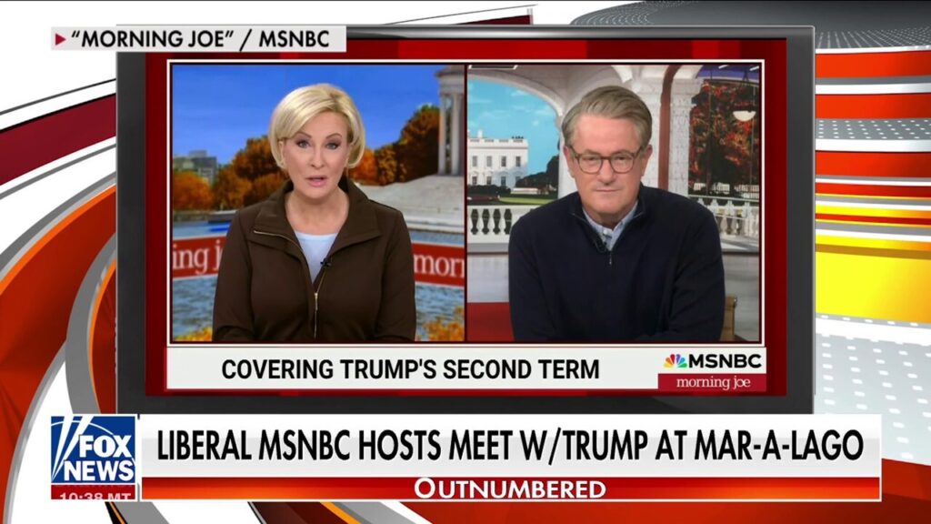 MSNBC hosts meet with Trump at Mar-a-Lago after comparing him to Hitler