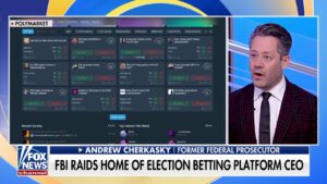 Growing concerns of 'politicized lawfare' after FBI raids home of election betting platform's CEO