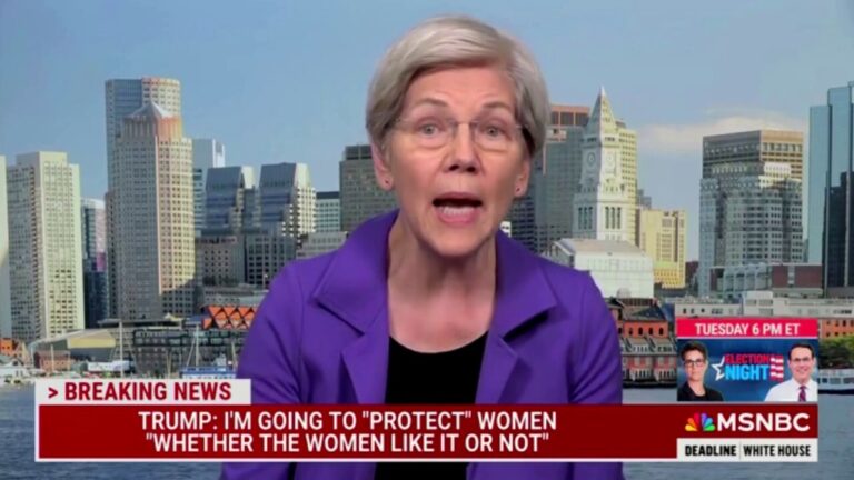 Sen. Warren calls Trump a 'serial abuser' who wants control over women