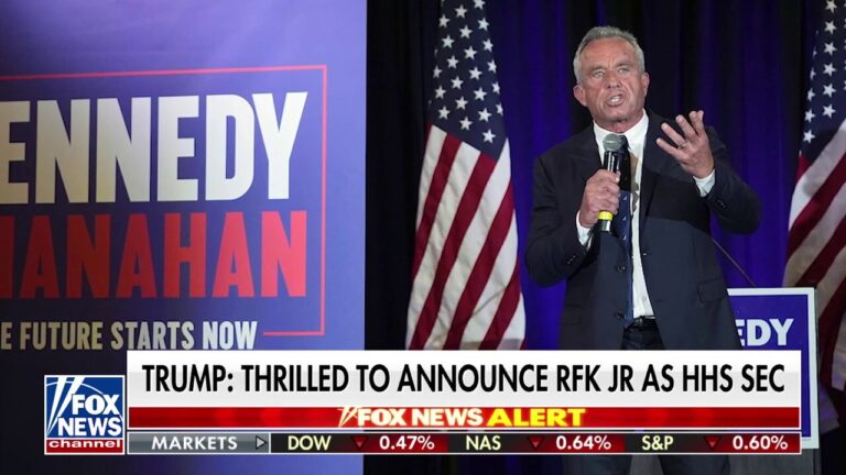 RFK, Jr. announced as HHS secretary under Trump