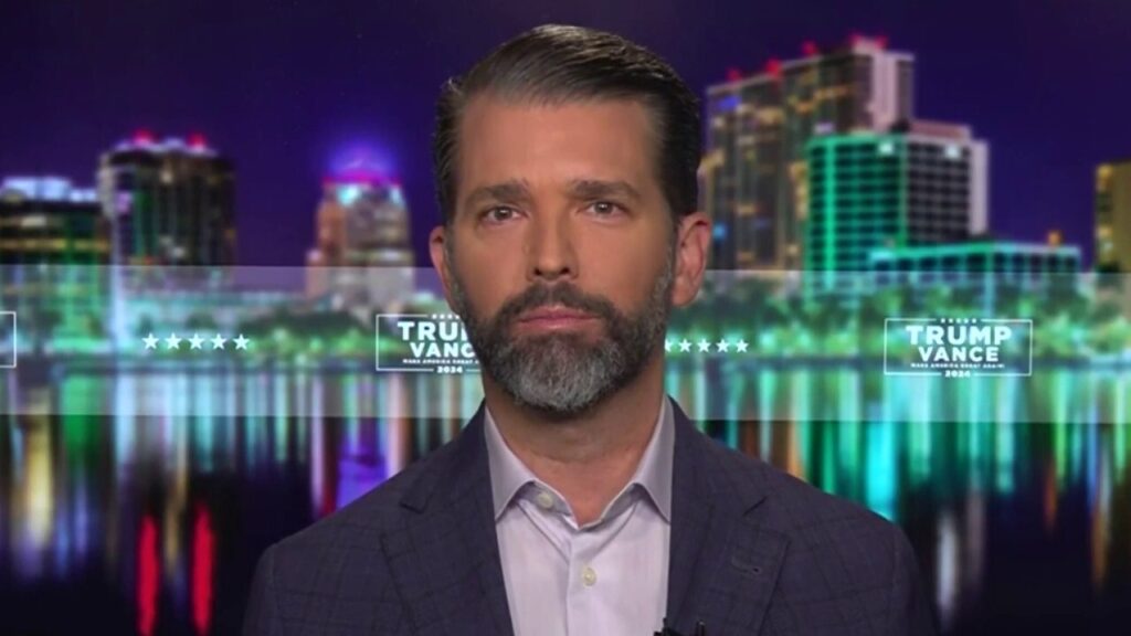 Donald Trump Jr. says his father plans on making Americans 'thrive again, not simply survive'