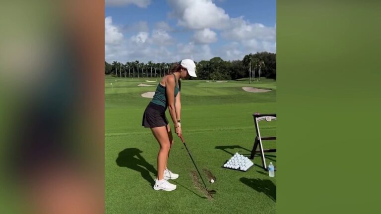 Kai Trump posts footage of her golfing with her grandfather in wake of electoral victory