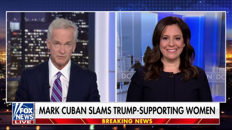 Rep. Stefanik calls on Kamala Harris to 'condemn' Mark Cuban's female Trump supporter comment