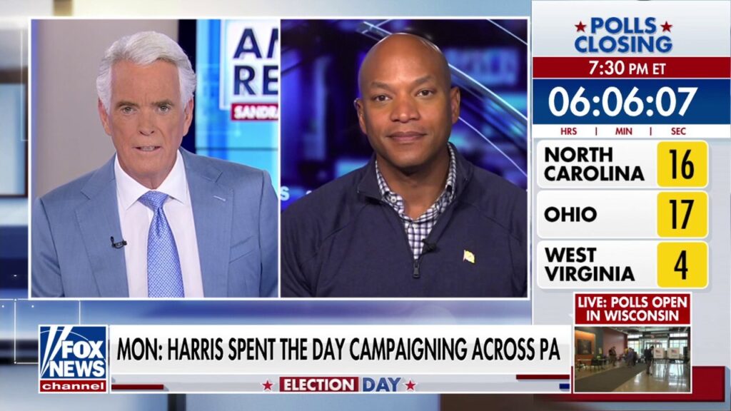 Democrat governor makes final case for Kamala Harris: ‘Our democracy is fragile’