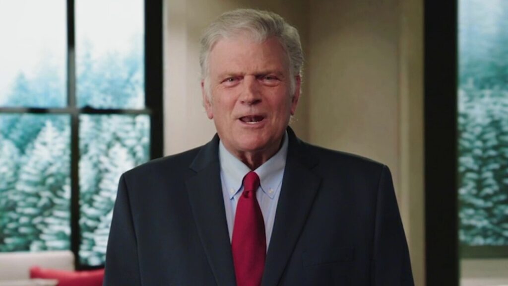 Franklin Graham has a message for the Christmas season