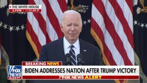 Biden congratulates Trump, pledges 'peaceful and orderly' transfer of power