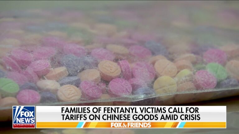 Families of fentanyl victims demand tariffs on Chinese goods