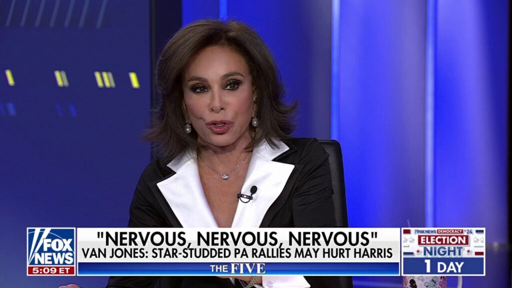 Kamala Harris is staying in Pennsylvania because she ‘needs’ to stay there, says Judge Jeanine