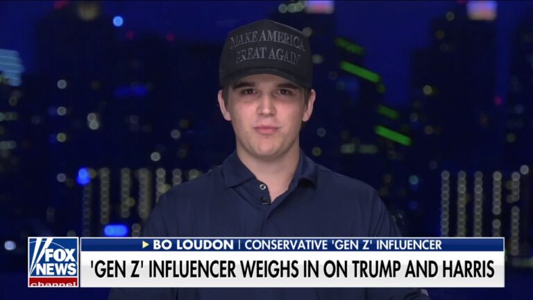 Young people are ‘100% on fire for Trump’, says Gen Z voter