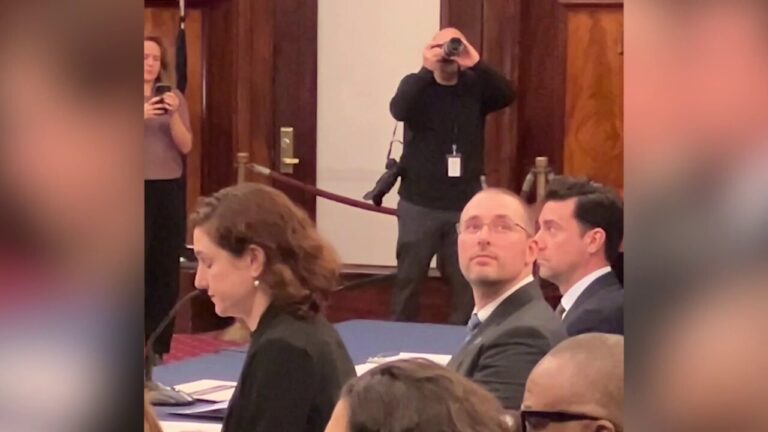 Left wing demonstrators disrupt NYC Council hearing, demand city stops migrant shelter evictions