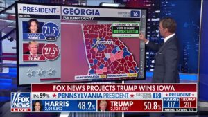 Harris performing better than Biden 4 years ago in greater Atlanta