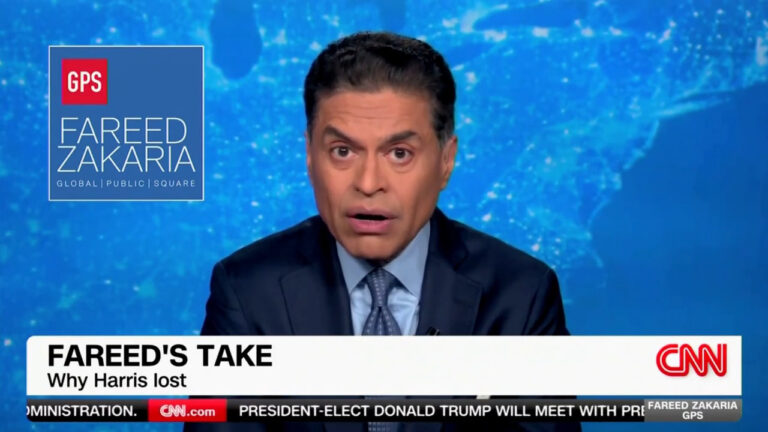 CNN's Fareed Zakaria says Democrats 'blew' the election by ignoring public opinion on immigration