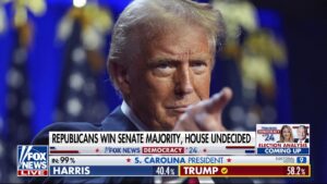 Trump to begin his term with Republican Senate control