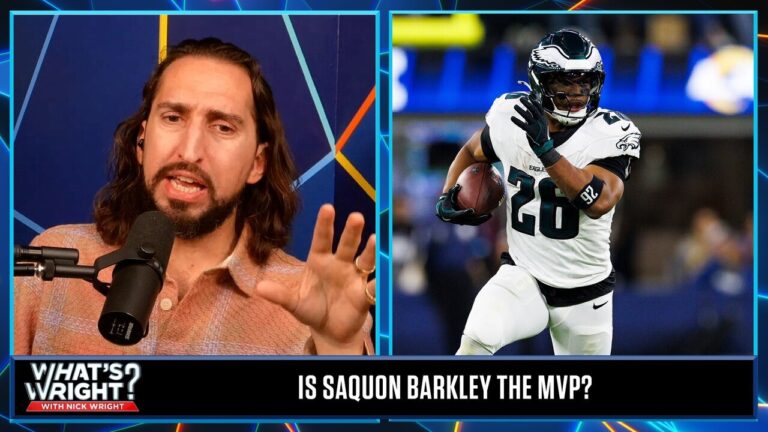 Eagles are Nick's NFC pick to be in the Super Bowl, Is Saquon Barkley the MVP? | What’s Wright?