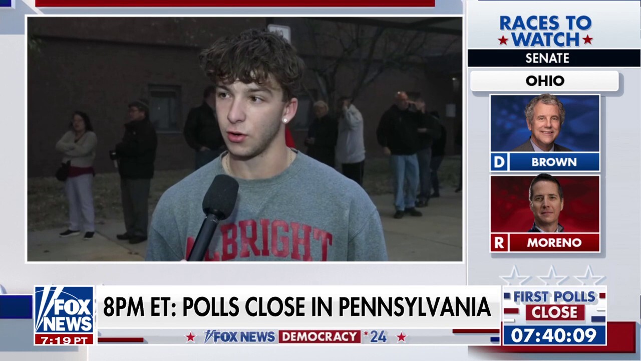 Pennsylvania voters reveal their presidential pick at the polls