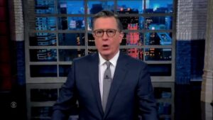 Stephen Colbert jabs at Nancy Pelosi in birthday wish to Biden: 'Sacrifice it for the good of democracy'