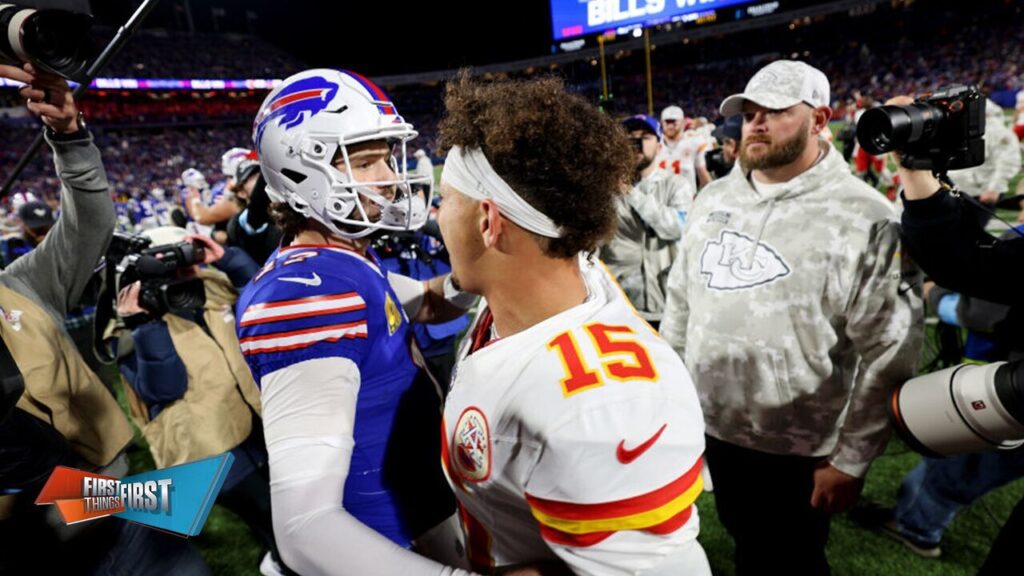 What Josh Allen has to do to dethrone Patrick on Mahomes Mountain | First Things First